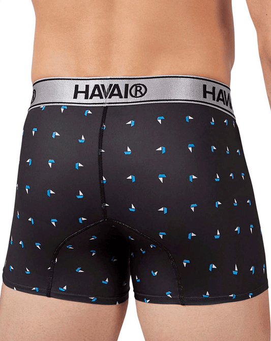 Hawai 42470 Printed Microfiber Trunks Black