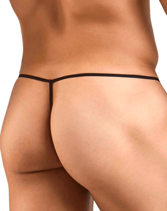 Justin+simon Xsj02 Silky G-string Bulge Baby Blue