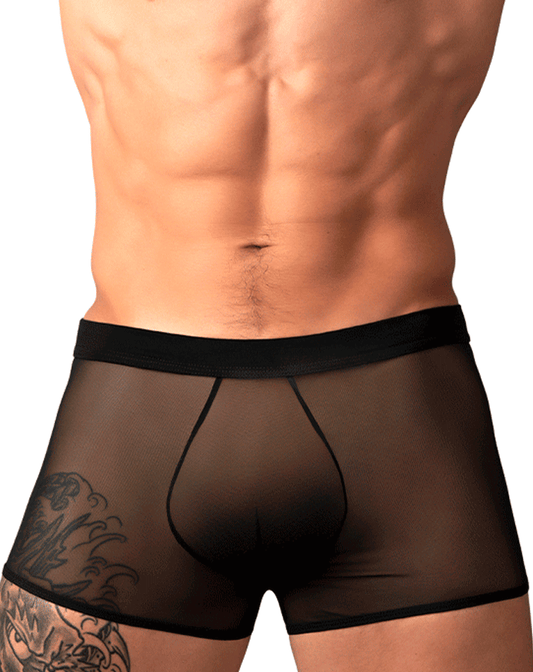 Male Power 145-307 Mesh 2 Mini Short Black