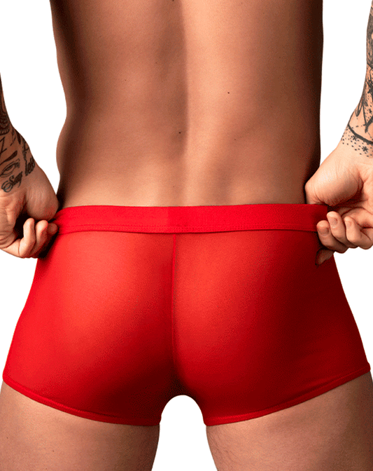 Male Power 145-307 Mesh 2 Mini Short Red