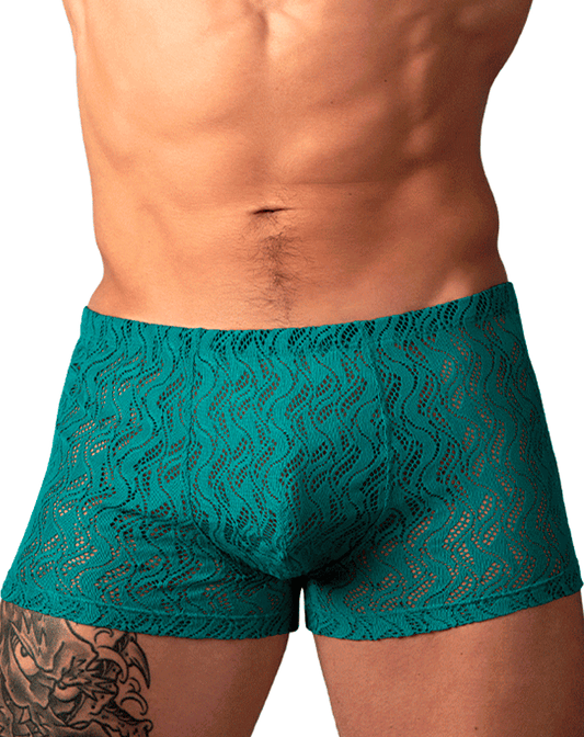 Male Power 150-305 Ripple Pouch Short Teal