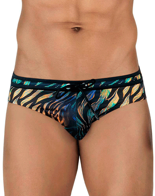 Clever 2068 Tumaco Swim Briefs Black