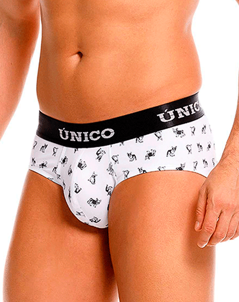 Unico 25040101130 Frenchis Briefs 00-white