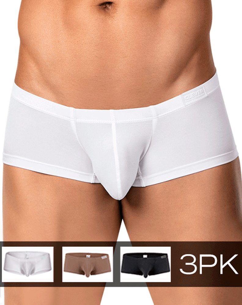 Clever 26068 3pk Australian Latin Trunks Multi-colored