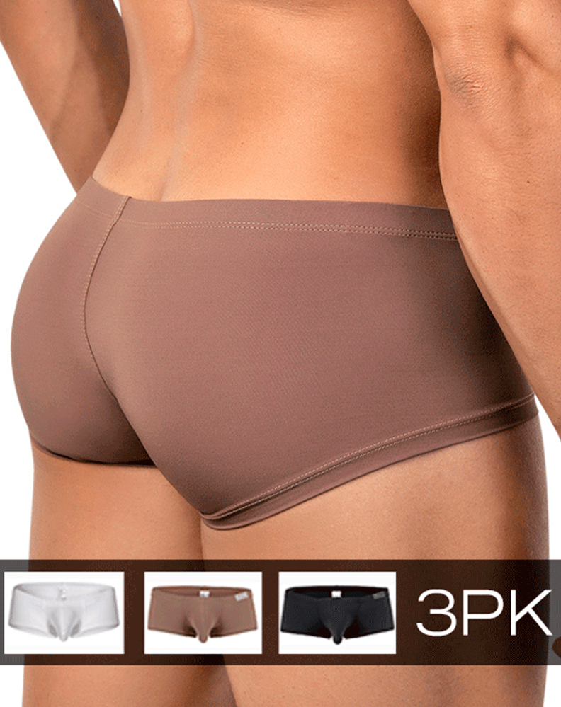 Clever 26068 3pk Australian Latin Trunks Multi-colored