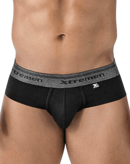 Xtremen 41315 Cotton Blend Briefs Black