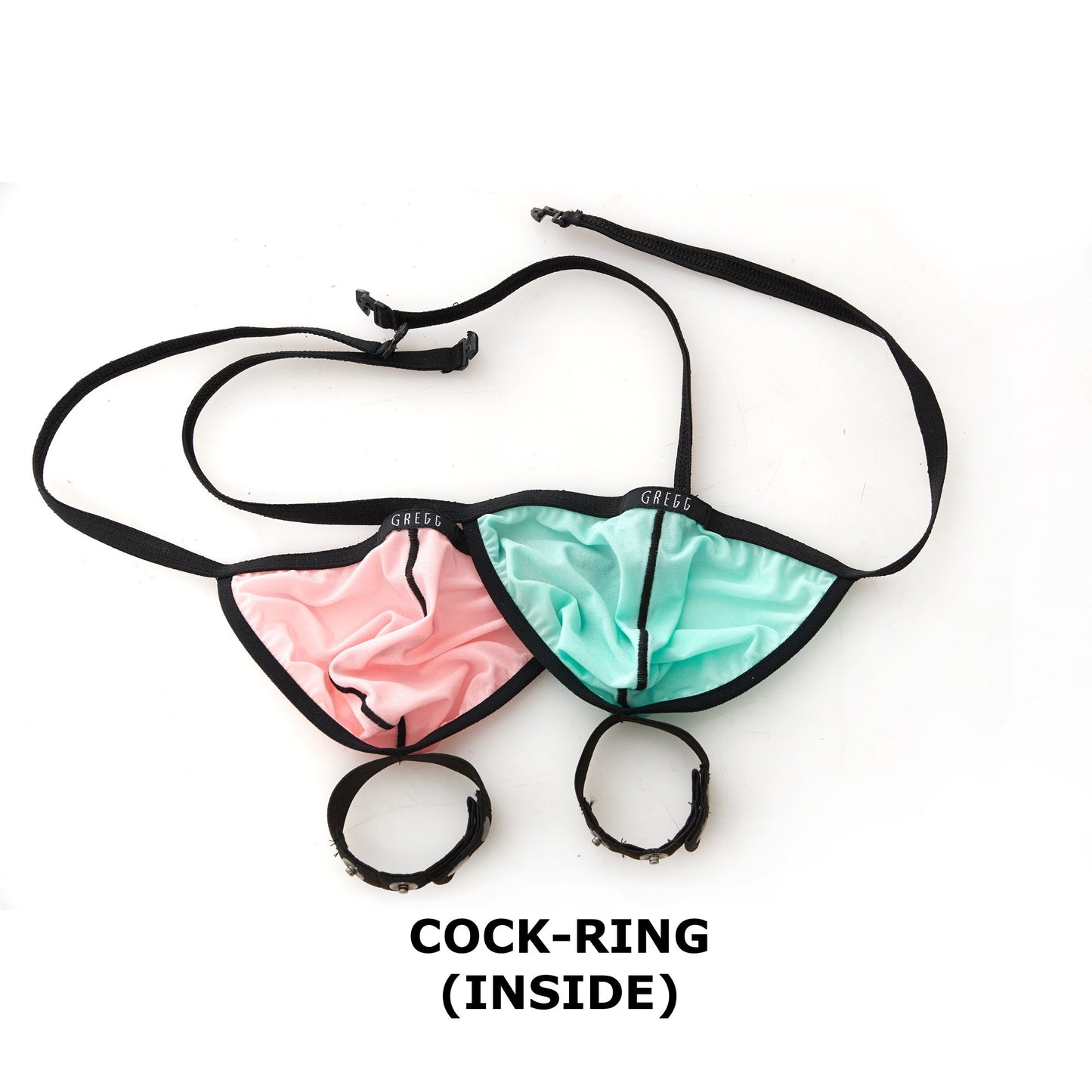 Gregg Homme Torridz Cockring Inside Pouch String 87416 White