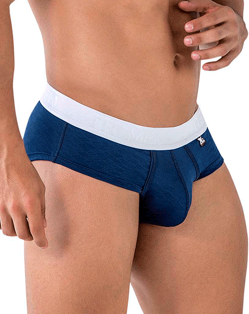 Xtremen 91242 Microfiber Briefs Dark Blue