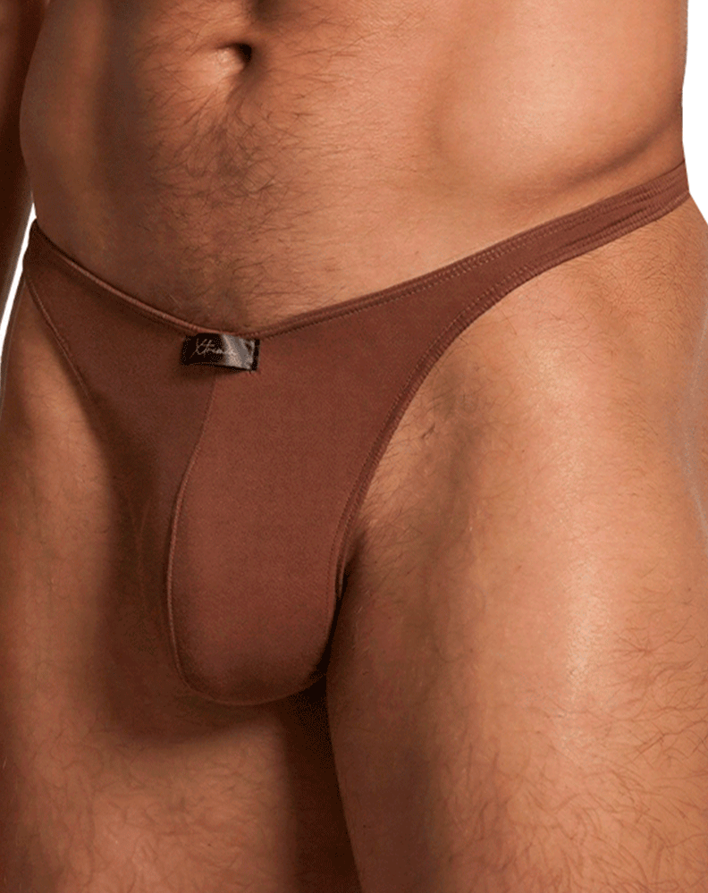 Xtremen 91254 Microfiber Thongs Chocolate