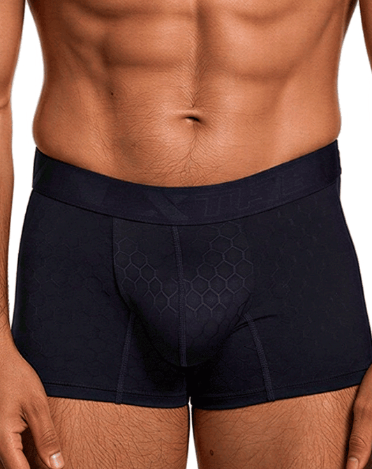 Xtremen 91256 Microfiber Boxer Briefs Dark Blue