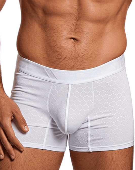Xtremen 91256 Microfiber Boxer Briefs White