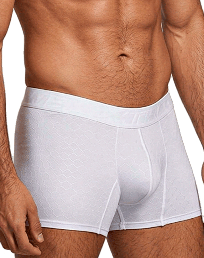 Xtremen 91256 Microfiber Boxer Briefs White