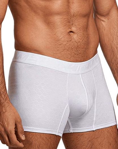 Xtremen 91256 Microfiber Boxer Briefs White