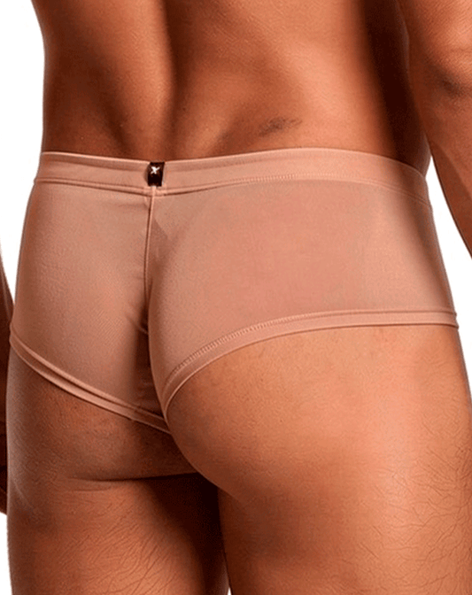 Xtremen 91263 Microfiber Mesh Briefs Brown