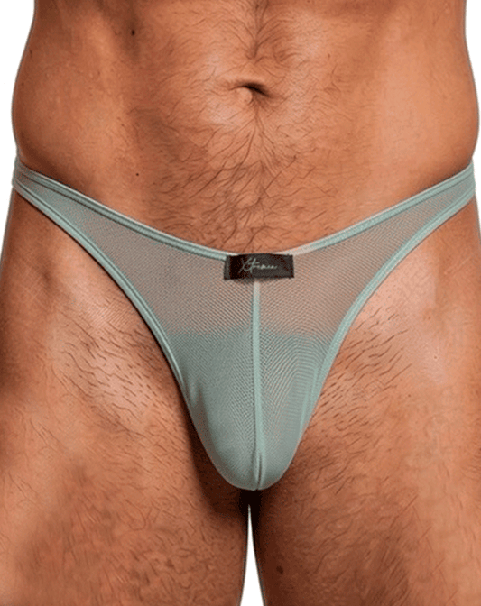 Xtremen 91264 Microfiber Mesh Bikini Green