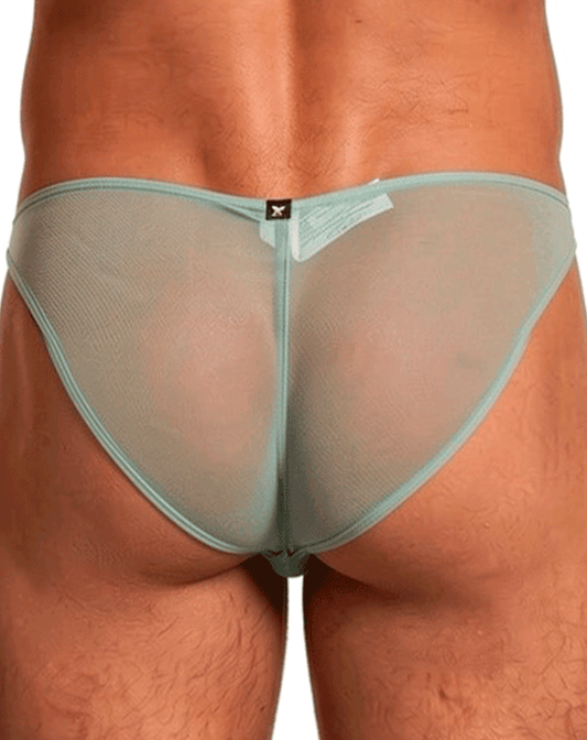 Xtremen 91264 Microfiber Mesh Bikini Green