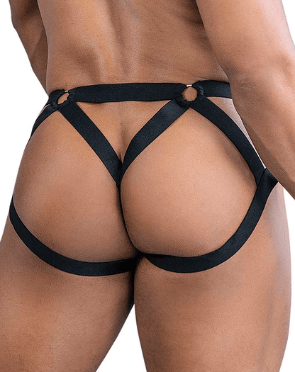 Candyman 99840 Crisscross Thongs Black