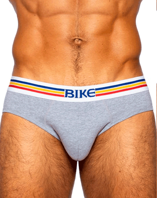 Bike Athletic Bas327 Stretch Cotton Brief Color Gray