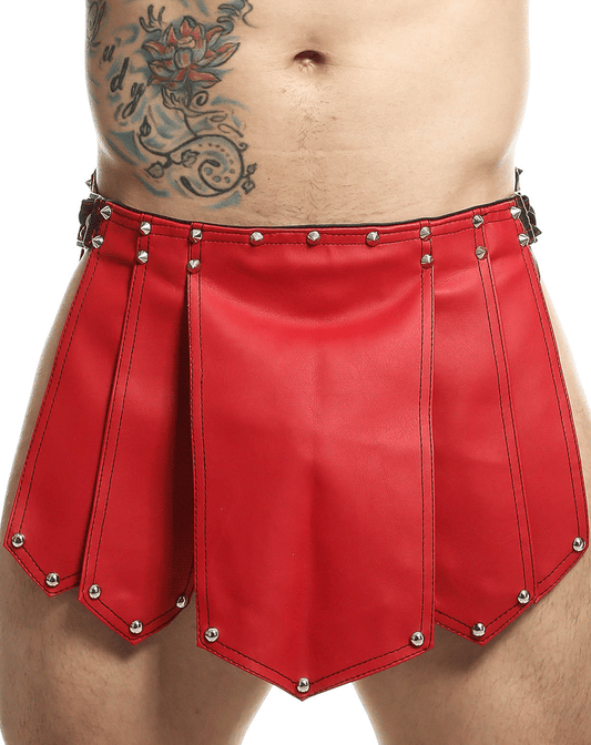 Malebasics Dmbl01 Dngeon Cockring Jockstrap Red