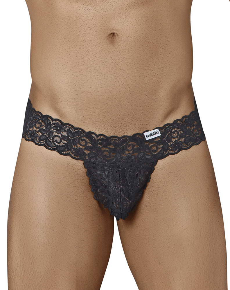 Candyman 99315 Peek A Boo Thongs Green