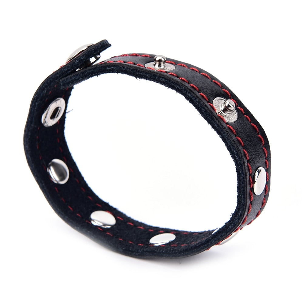 Zylan Cock-Ring Vegan Leather Enhancing Black 3817
