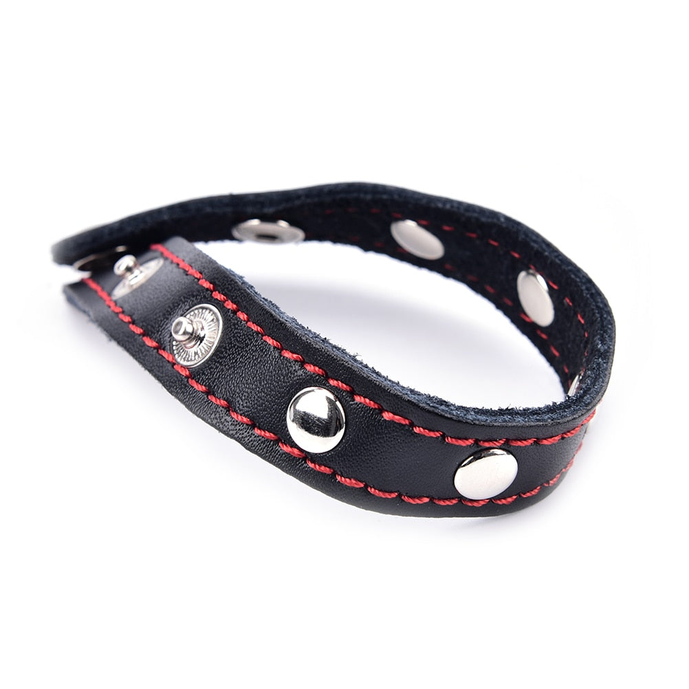 Zylan Cock-Ring Vegan Leather Enhancing Black 3817